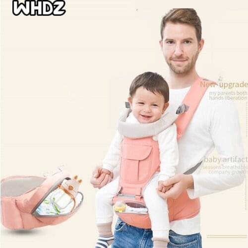 Front Bag Breathable Ergonomic Baby Carrier Infant Hip Seat Sling Wrap Holder Backpacks Travel Outdoor Kangaroo Spring