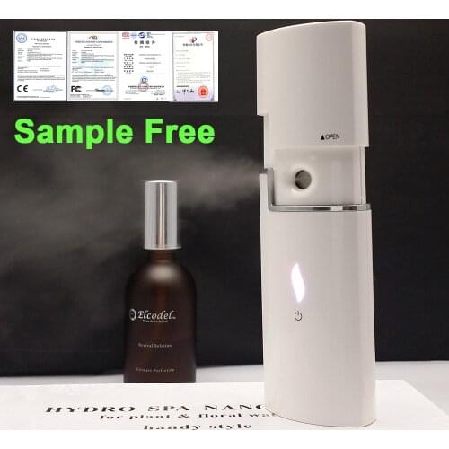 Deep Hydrating Moisturizing Mini USB Nano Mister Handy Nano Facial Mist Atomizing Face Humidifier Steamer For Eyelash Extension