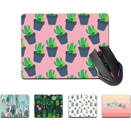 YNDFCNB Top Quality Cartoon art summer Cactus Laptop Gaming Mice Mousepad Top Selling Wholesale Gaming Pad mouse