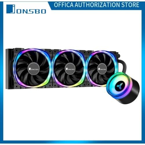 Jonsbo TW2-360 CPU Cooler ARGB Water Cooling Cooler 5V/3PIN Motherboard Synchronous 4PIN PWM Addressable Silent Fan