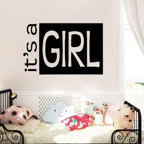 Classic Girl Decorative Sticker Waterproof Home Decor Wall Decals Home Decoration adesivi murali