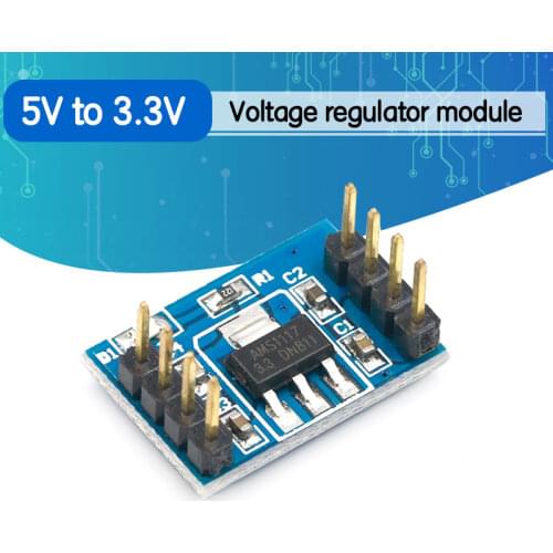 3.3V Voltage Regulator Module AMS1117 Voltage Regulator chip / 5V to 3.3V module Dual Channel easy connection