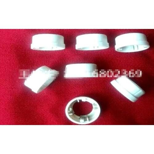 Plastics tubular housing for e14 lamp bases