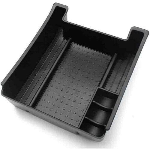 Armrest Secondary Storage Box Glove Pallet Center Console Tray Organizer for Volvo XC60 V60 S60 2009 2010 2011 2012 2013 2014 20