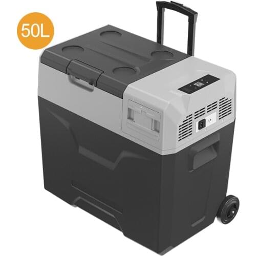 Alpicool ECX 40L 12v Portable Car Fridge Freezer Cooler Box for Camping Travel Camper with Wheels