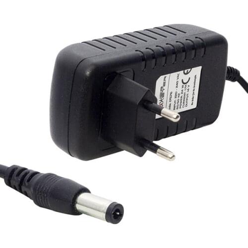 POWERMASTER 14 VOLT 1.7 AMPS WHITE PLASTIC CASE ADAPTER 5.5*2.5 END (17576 = 1561)