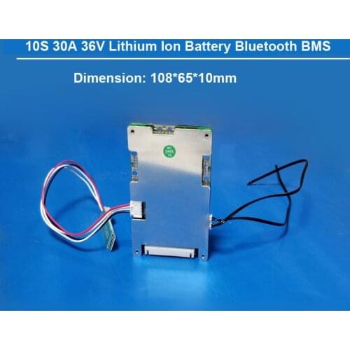 10S 42V Smart BMS for Lithium Battery Pack Electric bike battery 36V PCB software PCB Board with 30A constant current