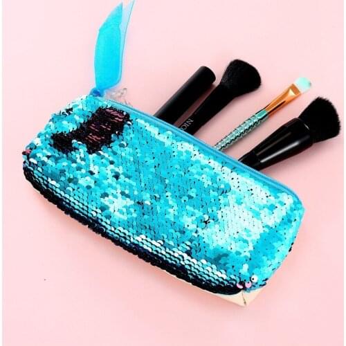 Kawaii Pencil Case Color Mermaid Pencils Box High Capacity Pencilcase For Kids Portable Pen Pouch School Supplies