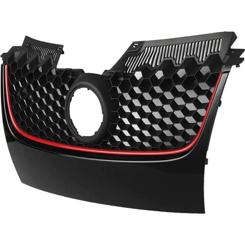 Gloss Black Front Bumper Kidney Grill Grilles for Volkswagen for VW Golf v Mk5 Jetta Gti Gt Sport 2006 2007 2008 2009