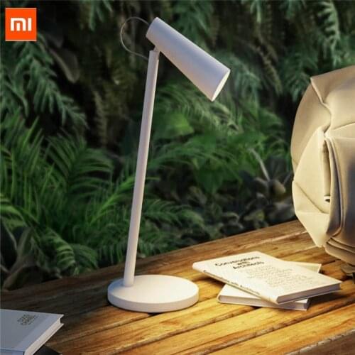Newest Xiaomi Mijia Charging Desk Lamp 2000mAh USB Rechargable Portable Table 3 Grade Modes Dimming Reading Night Light