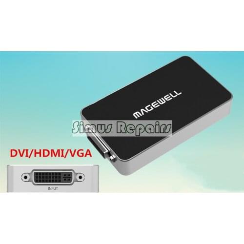 Magewell Capture DVI Plus Free Drive Usb HD Capture Card Stick Medical Live 2K HDMI VGA