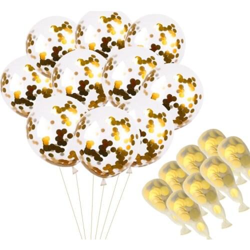 12inch Confetti Latex Balloons Wedding Christmas Decoration Baby Shower Birthday Party Decor Air Balloons Globos Gold Dot Ballon