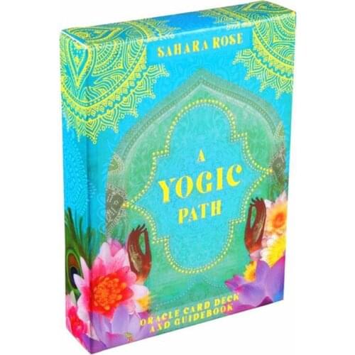 A Yogic Path Oracle Deck and Guidebook 54 Cards Tarot Game Toy Tarot Divination Guide Ancient Yogic Wisdom