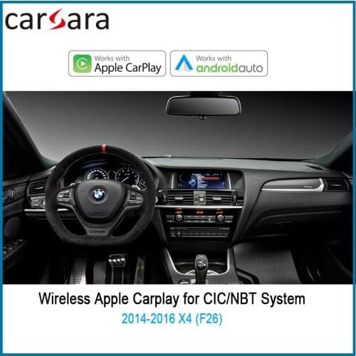 2020 New Car Audio Interface Wireless Apple CarPlay for B M W X4 F26 14-16 NBT Original Radio