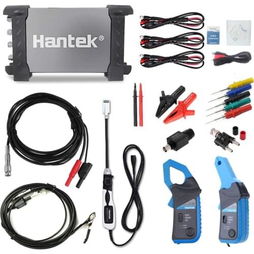 Hantek 6254BE Automotive Digital Diagnostic Oscilloscope USB PC 1GSa/s 250MHz 4CH Oscilloscope, equipped with HT25COP/CC65/CC650