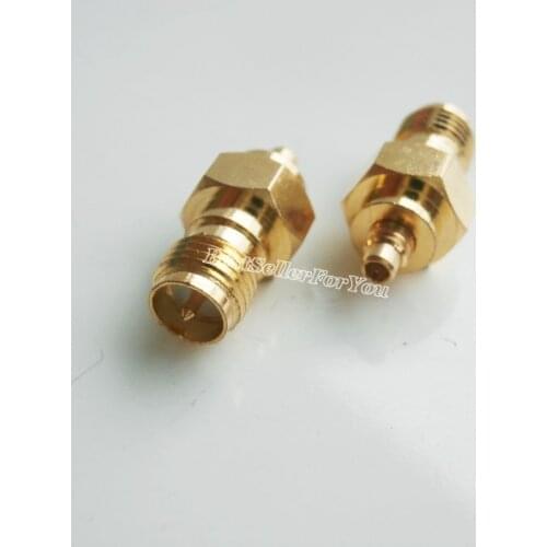 Welcome To Our Shop!1Pcs MMCX Male Plug To RP SMA RPSMA Female Jack Straight RF Coaxial Adapter Connector