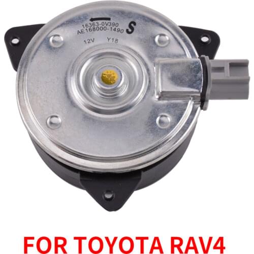 CAPQX Right Side A/C Cooling Fan Motor 16363-0V390 168000-1490 FOR TOYOTA RAV4 6ZRFE 5ARFE 2013 2014 2015 2016