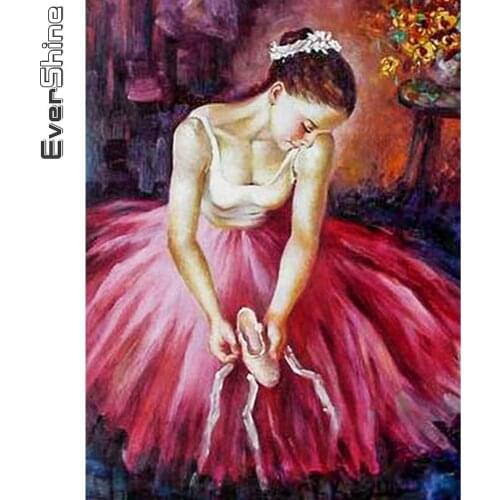 Evershine Diamond Painting Girl 5D DIY New Arrival Diamond Embroidery Woman Cross Stitch Portrait Mosaic Art Handmade Gift