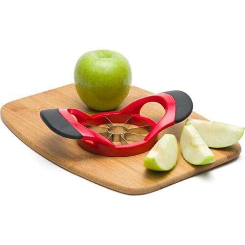 Stainless Steel Multifuncational Apple Melon Cutter Slicer Corer Fruit Vegetable Knife Tools Kitchen Accessories