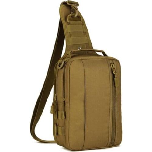 Hot bags tactics waterproof nylon bag multi-function single shoulder chest bag high quality tourism best back bag free hologra