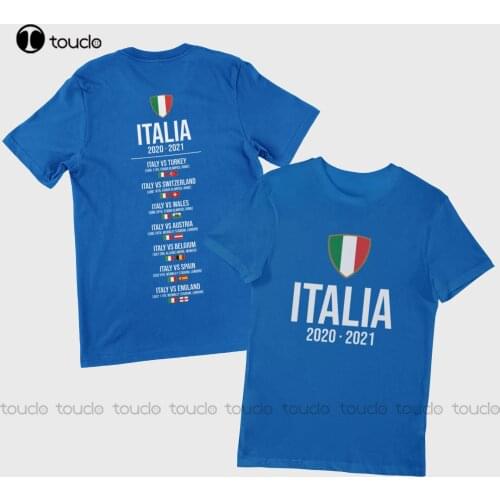 New Adult Or Kids Italy 2020 2021 Stadium Tour Football T-Shirt Tee Euro Shipping Cotton T Shirt Tee