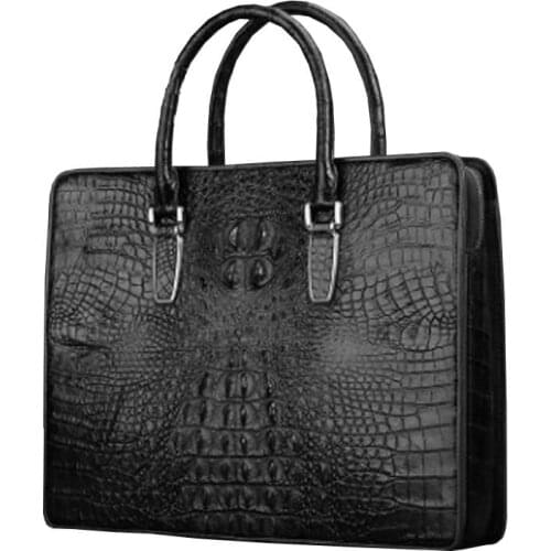 Ourui new Hot style true crocodile male A briefcase business men handbag men bag