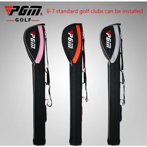 Pgm Golf Gun Bags For Men And Women Portable Outdoor Golf Travel Bag Lightweight Nylon Waterproof Sport Bag Pack 6-7 Clubs D0055