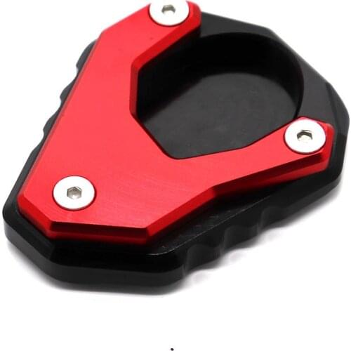 Motorcycle Kickstand Enlarge Extension Side Stand Plate Enlarge For KAWASAKI NINJA400 NINJA 400 Z400 2018 2019 2020
