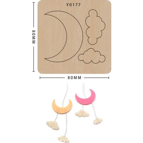 Wood Mold Cutting Dies Diy Pendant Craft Leather Mold Scrapbooking Suitable For Common Big Shot And Sizzix Machines