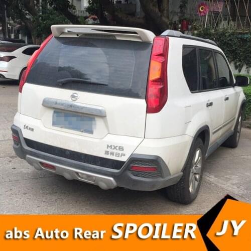 For NISSAN X-Trail MX6 Spoiler 2005-2013 X-Trail WLIGH spoiler High Quality ABS Material Car Rear Wing Primer Color Rear Spoiler