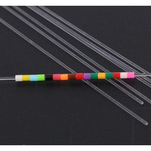 Yant Jouet acrylic rod 100mm rod 20PCS for accessories connectors with hama beads perler beads Three-dimensional modeling