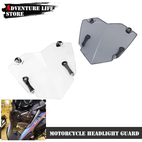 For BMW R1250GS Adventure ADV LC R1250 GS Exclusive HP Transparent Smoke Motorcycle Headlight Guard Protector Cover Protection