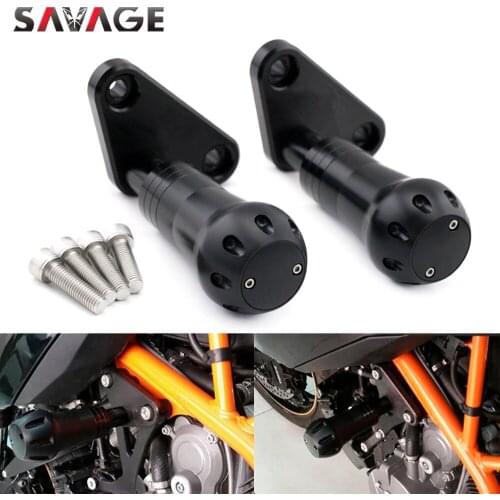 Body Frame Slider Crash Protectors For 990 Super Duke/R Supermoto/R/T SMT SMR Motorcycle Bobbins Falling Protection POM CNC