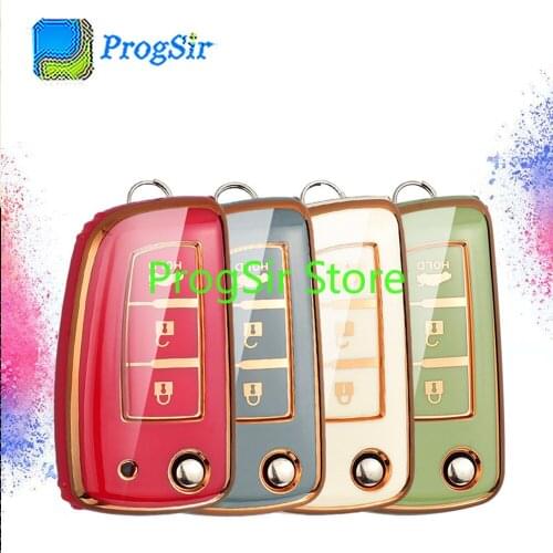 TPU Protective Case For Nissan 3Button