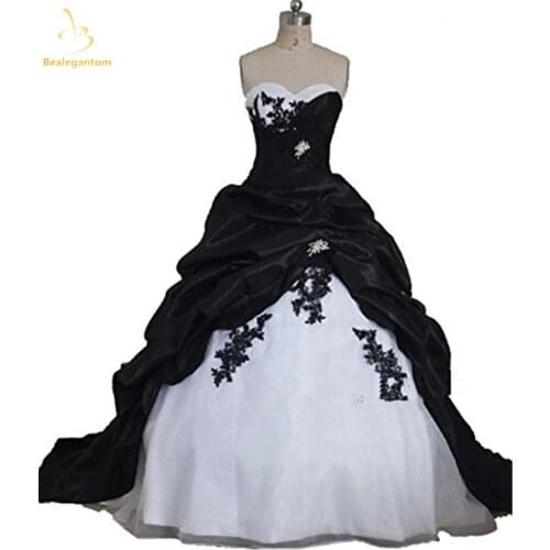 Bealegantom New Crystals Ball Gown Lace Quinceanera Dresses 2019 Beaded Lace Up For 15 Years Vestidos De 15 Anos QA1432