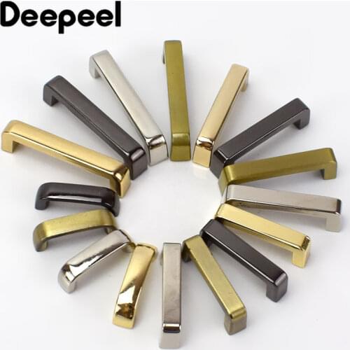 10pcs 20/26/31/38mm Metal Buckles Fashion Bag Arch Bridge Hanging Hooks Screw Connector for Bags Strap DIY Leather Crafts H5-2
