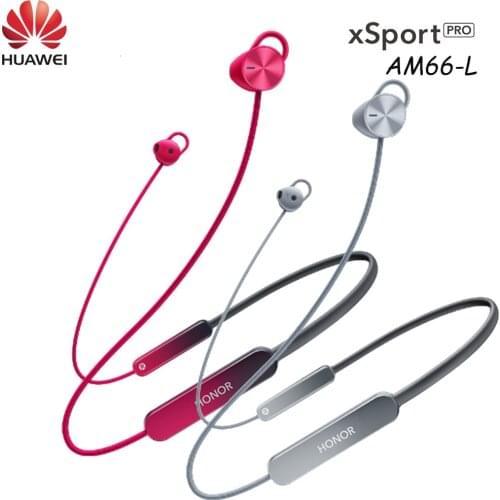 Newest HUAWEI honor xSport Pro Bluetooth Headset AM66-L Sport fast charging Waterproof Wireless Earphone for Honor 20 lite