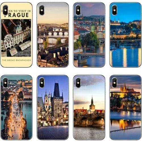 Prague Europe Prettiest Bridges city Phone Case For Samsung Galaxy J7 J5 Prime pro J3 A7 A5 A3 2018 2017 2016 2015