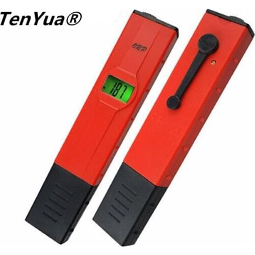 LCD Digital New Type Red Pen ORP PH Tester -1999~1999mV Water Quantity Pool Tester ORP Meter