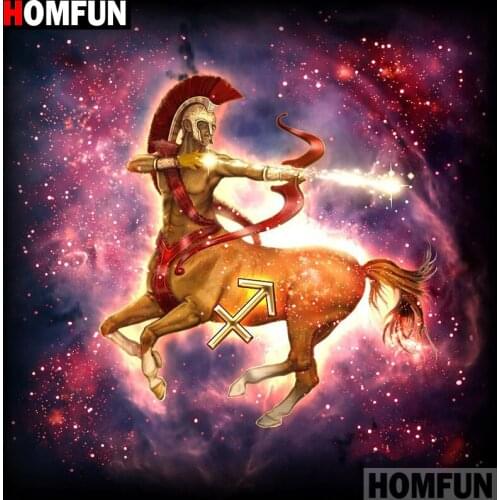 HOMFUN Full Square/Round Drill 5D DIY Diamond Painting "Cartoon Sagittarius" 3D Embroidery Cross Stitch 5D Home Decor A16072