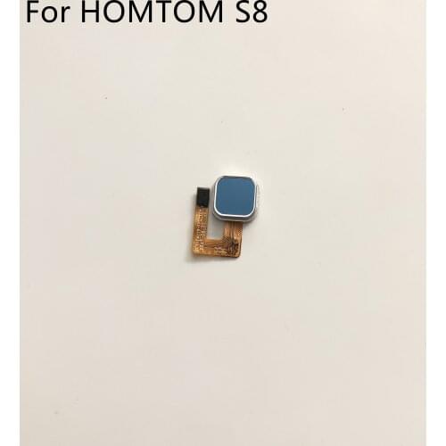 Homtom S8 Used Fingerprint Sensor Button With Flex Cable FPC For HOMTOM S8 MTK6750T Octa Core 5.7" HD+18:9 1280x720 Smartphone