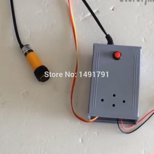 Room escape prop object induct sensor keep touching for a period to open lock and run out chamber room