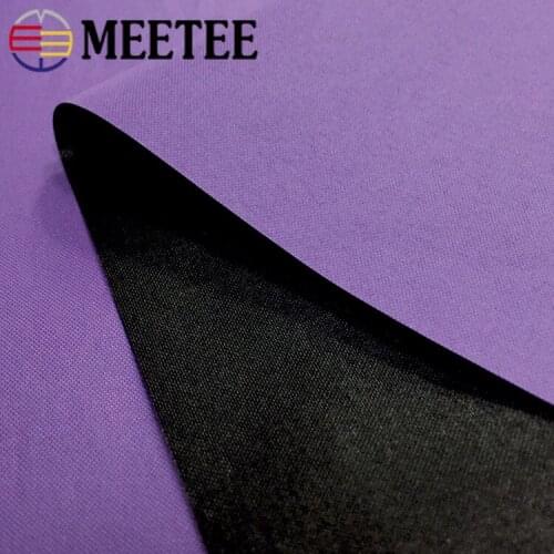 Meetee 100/200X170cm 190T Coating Waterproof Polyester Fabric Shade Dust-proof Cloth for Umbrella DIY Tent Sewing Fabrics