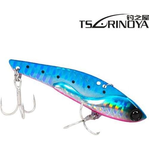 Metal VIB Fishing Lure 7.5cm 23g Streak Blade Bait Japan Metal Vibe Lure for Fresh Water Sea Fishing DW38