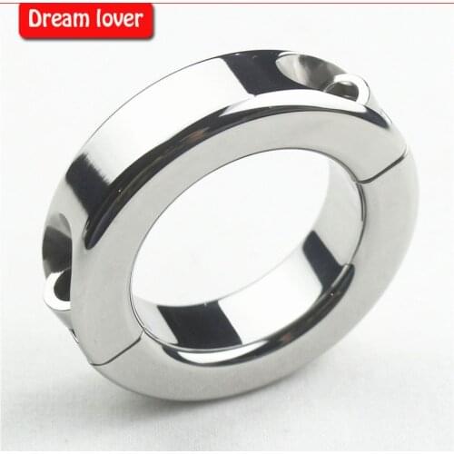 150g 100% the same with photo Stainless Steel Metal Ball Stretchers,Scrotum Pendant Testis Weight Restraint Lock Ring
