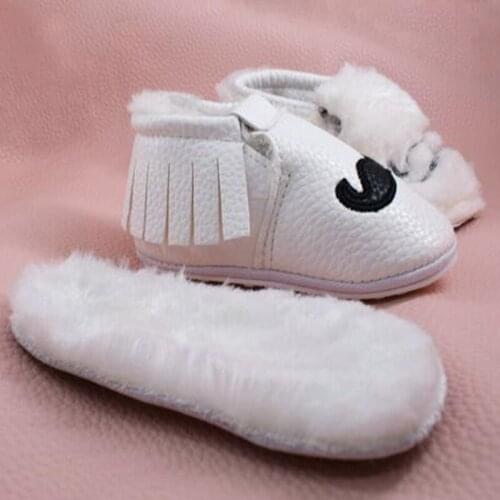 2020 Autumn/Spring Baby Shoes Newborn Boys Girls PU Leather Moccasins Sequin First Walkers Baby Shoes 0-18M