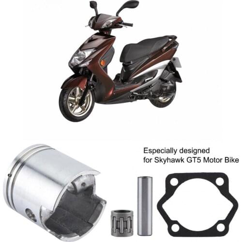 Motorcycle engine 66cc 80cc Motorcycle Cylinder Piston Ring Gasket Kit for Skyhawk GT5 Motor Bike accessories
