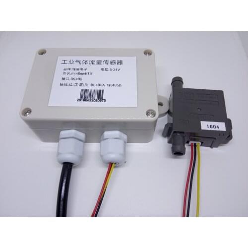 New High precision micro gas flow sensor modbusRTU 485 communication import accurate to 1 ml
