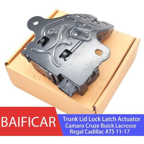 Baificar Brand New Front Rear Trunk Lock Lid Latch Actuator For Chevrolet Camaro Cruze Buick Lacrosse Regal Cadillac ATS 11-17