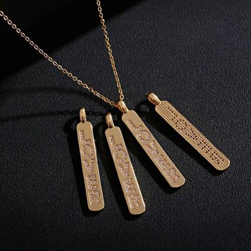 Simple Stars Moon Heart Charms Fashion Women Alloy Long Chains Rectangle Love Pendant Pendant Jewelry For Girls